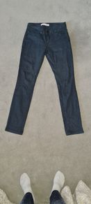 Navy Stripe Skinny Jeans from A/Wear size 8r