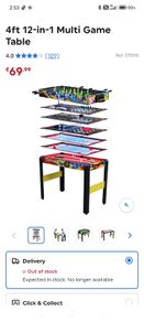 games table