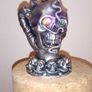Metal Figure With Crystals - The Keeper Of The Sculls Image 8