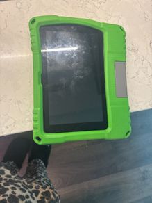 Two Amazon tablets