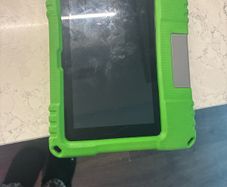 Two Amazon tablets