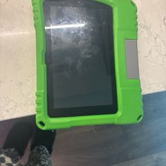 Two Amazon tablets