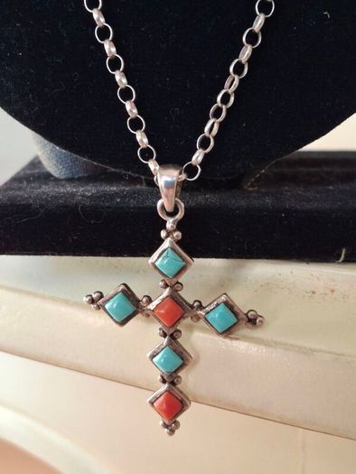 Jewellery - Silver Cross and Chain