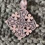 Silver Pendant With Ruby Image 2