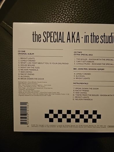 The Special AKA 2CD  - In The Studio