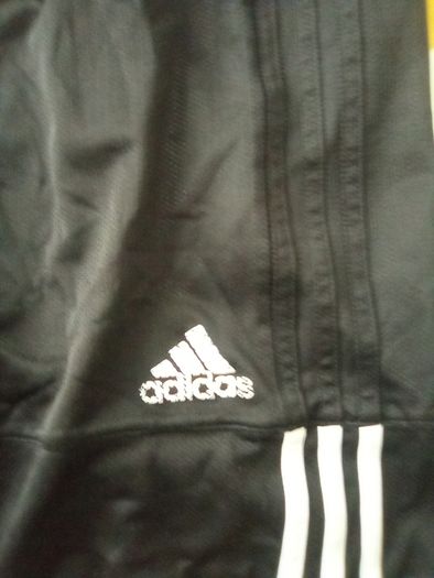 Medium.  Addidas.  Black.  Shorts