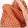 Zara orange gingham midi summer dress Image 2