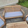 Solid Wood 4 Piece Garden Lounge Set. Always Stored Indoors! Image 5
