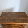 Mid-Century Solid Oak Cabinet Image 4