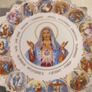 Wall Holy Hanging Plate Glorious Sorrow Ful Mysteries 'jesday - Frida Thursday Joyful Mysteries Monday Wed. Sat. Mysteries Glorious Image 2