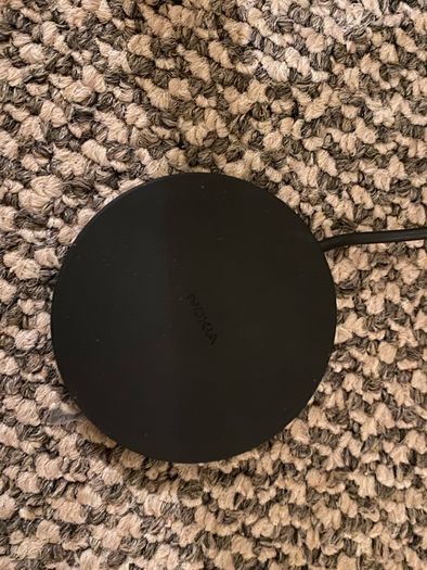 Nokia DT-601 Universal Wireless Qi Charging Plate Compatible with Nokia Lumia 820/920/925/930/1020/1520 - Black
