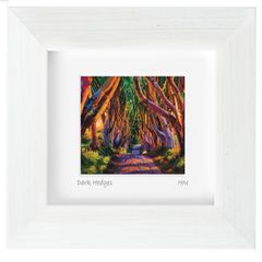Dark Hedges, Co. Antrim, mini size framed print, by artist Helen Mathews