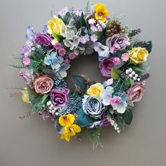 Floral Door Wreath