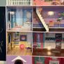 Wooden Floor Standing Dolls House Image 3
