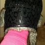 Russian style Siberian unusual warm ladies hat size 58 cm Perfect condition Postage included Image 3