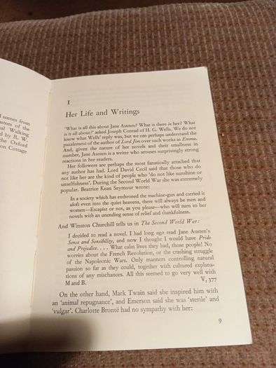 1971 Jane Austen. Literature in Perspective. Norman Sherry. Vintage.