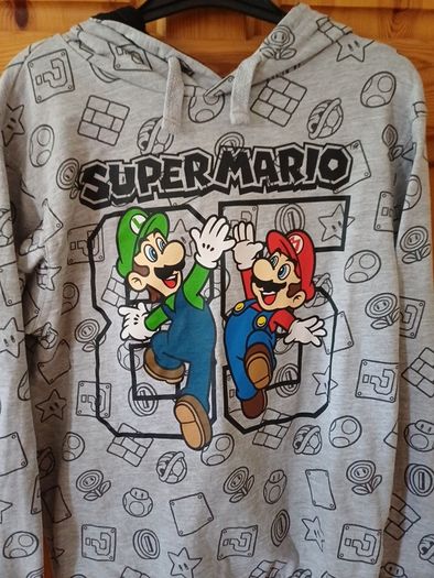Age 10-11 Super Mario Hoodie