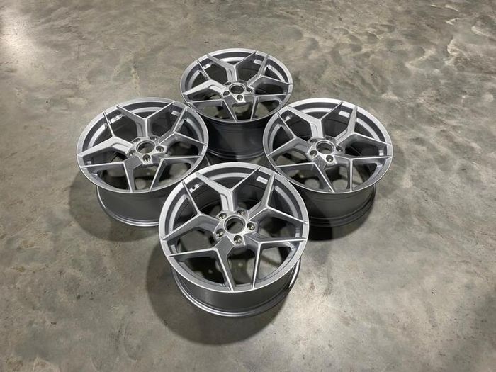 18" Inch U spoke Alloy Wheels VW Golf MK5 MK6 MK7 Audi A3 Seat Leon Caddy Skoda 5x112