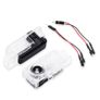 2Pcs HD Led Welcome Light Car Door Projector Lamps Car Styling For Audi A3 A4 A5 A6 A7 A8 TT Q3 Q5 Q6 Q7 A1 B5 B6 B7 B8 Quattro Image 3