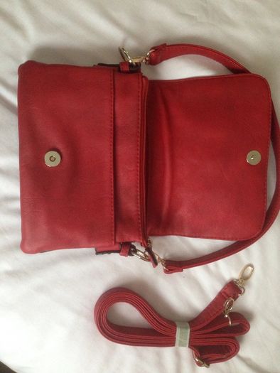 Gorgeous Red and Black Shoulder Bag Cross Body Bag BNWT