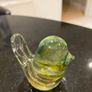 Vintage coloured Glass bird paperweight Image 2