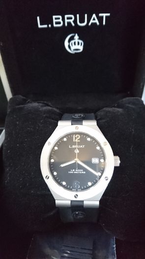 L.bruat Swiss Made Gents Watch