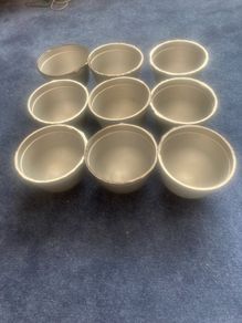 Christmas Pudding Bowls x 10