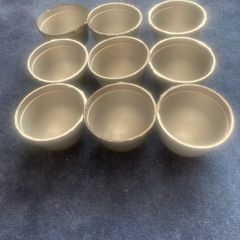 Christmas Pudding Bowls x 10