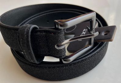 Next Black Glitter Belt