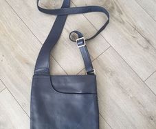 Radley Leather Crossbody Bag Navy