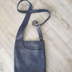 Radley Leather Crossbody Bag Navy