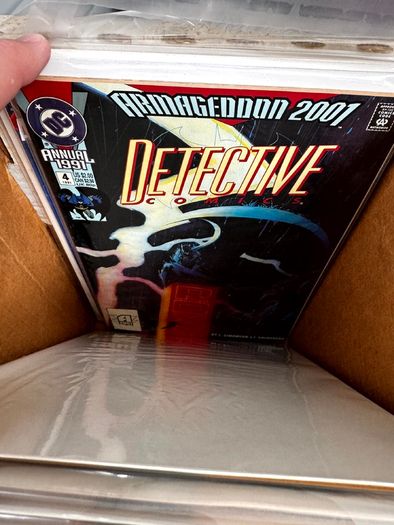 Detective Comics Batman Long Comic Box w 215 comics for Sale