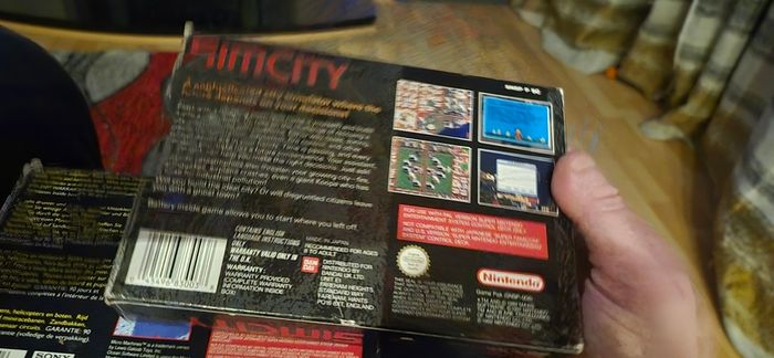 snes boxed super Nintendo games bundle