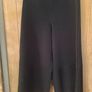 COS black extra wide leg trousers Image 5