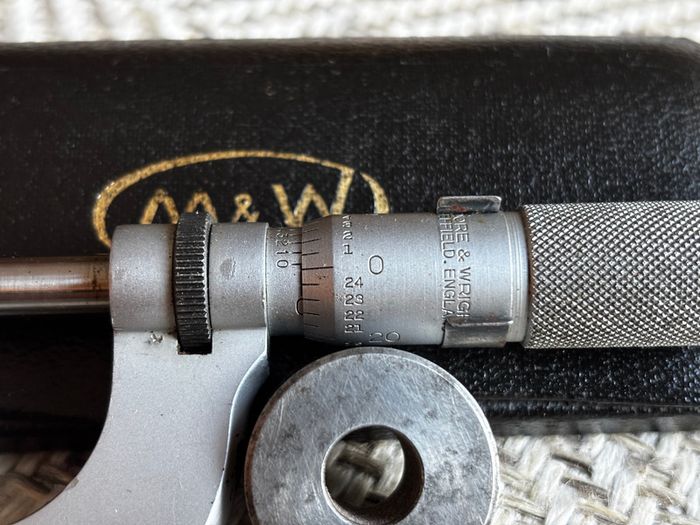 Moore & Wright 1" Micrometre