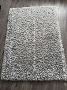 Rug - Silver Shaggy