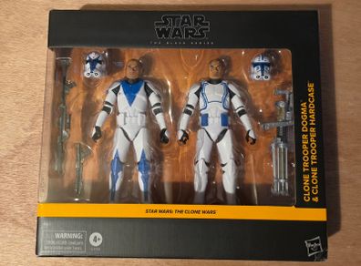 Star Wars Clone Trooper Dogma & Clone Trooper Hardcase 6" Scale Black Series New & Unopened