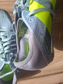 Running spikes Addidas sprintstar. As new worn only once round the garden. Uk size 6.5.