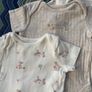 Pure Cotton Baby bodysuit set of 5 Dunnes Image 5