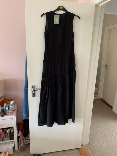 Black maxi dress H&M