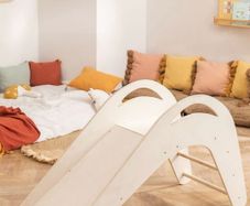 Playroom Wooden Indoor Slide - Kids