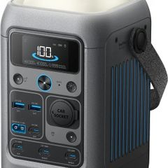 SOLIX C300 DC Power Bank Station, Outdoor 288Wh, Portable Power Station, LiFePO4 Battery, 300W Solar Generator, for Camping, Traveling, and Emergencies (No Wall Adapter Included)