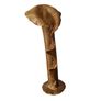 1980s Irish Studio Pottery Calla Lily Candlestick Image 2