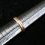 Tricolor gouden trinity ring gold 375 9K 2g Image 6