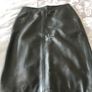 Ladies leather skirt size 10 like new Image 5