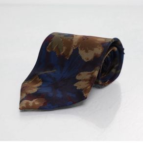 Ungaro Paris Silk Tie Made in Italy Floral Designer Tie