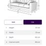 French Connection DFS sofa Image 5