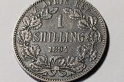 SA. Silver Shilling 1894