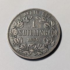 SA. Silver Shilling 1894