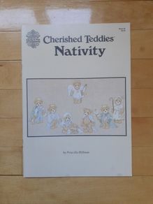 Cross Stitch-Cherished Teddies Nativity Chart Booklet